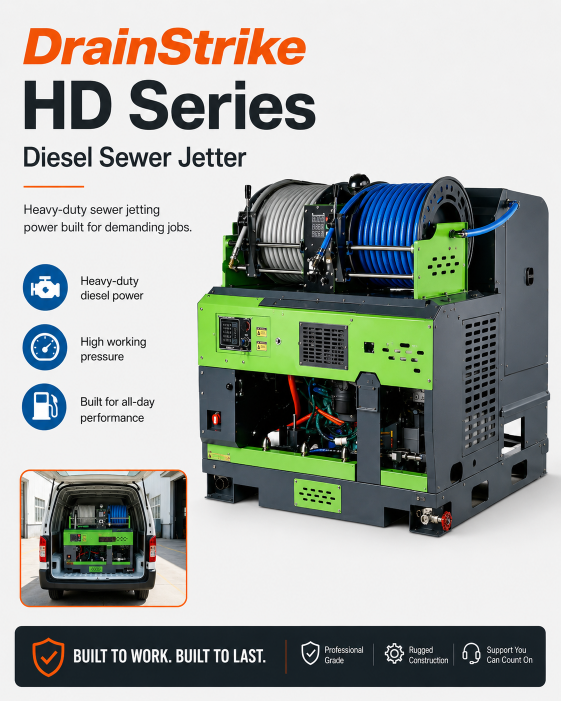 DrainStrike HD Series