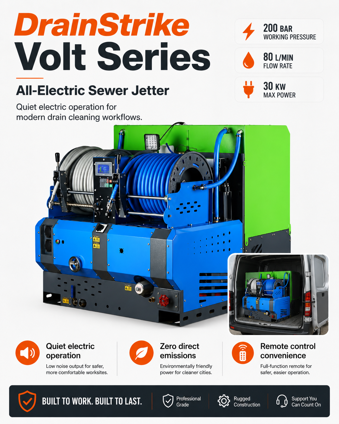 DrainStrike Volt Series